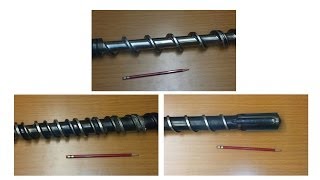 LDPE Extrusion Screw Explained [upl. by Aliber]