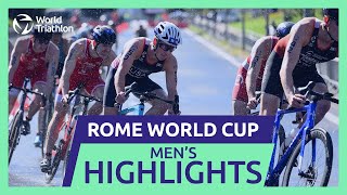 Race Highlights  2024 ROME WORLD TRIATHLON CUP  Men [upl. by Padgett]