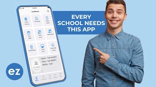 Best School Management Software and Mobile App  EZNEXT [upl. by Klatt]