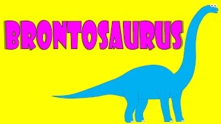 Brontosaurus for Kids  Dinosaurs for Kids Brontosaurus [upl. by Lilybelle]