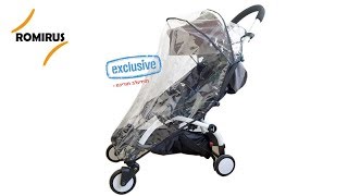 Babyzen YOYO Stroller Weather Shield Baby Rain Cover Waterproof Water Resistant [upl. by Albertina]