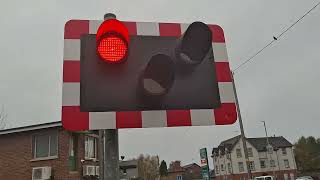 antrim station level crossing co antrim 21124 [upl. by Tannie422]