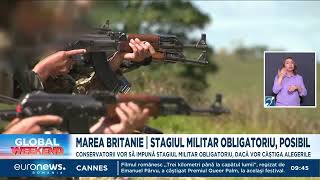 Stagiul militar ar putea deveni obligatoriu în Marea Britanie [upl. by Emogene665]