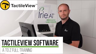 TactileView Tactile Graphics Software Full AZ Training [upl. by Aimej]