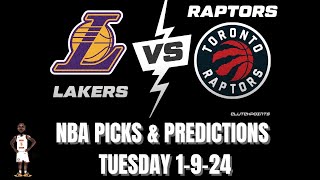 NBA Picks amp Predictions Tuesday 1924 [upl. by Solim]