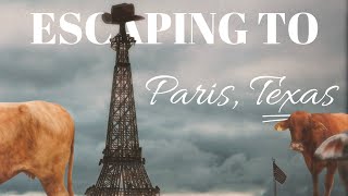 escaping to paris texas 𓏲 ๋࣭ ࣪ ˖  road trip vlog [upl. by Farrah]