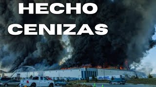 Walmart en Guadalajara se incendia hecho cenizas hasta los cimientos INTENCIONADO O ACCIDENTE [upl. by Marianna496]