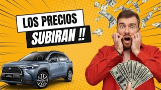 🔴Alerta Subirán Los Precios de los Carros 🚨🚗 [upl. by Shawn]