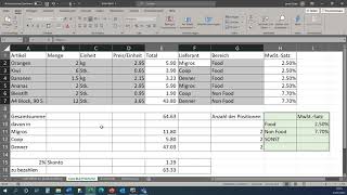 15 Excel Basis Blattschutz Blatt sperren Zellen sperren Zellen entsperren [upl. by Anatlus]