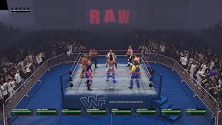 WWE 2K24Raw123 Battle Royal 4 Intercontinental Match AT SSlam amp Lex Luger Ambushes Bret Hart [upl. by Bronson]