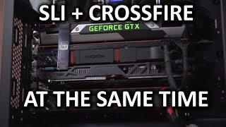 SLI amp Crossfire in Same PC [upl. by Elicia]