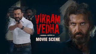 Vedha Ne Kar Diya Apne Aap Ko Surrender  Vikram Vedha  Movie Scene [upl. by Homans]