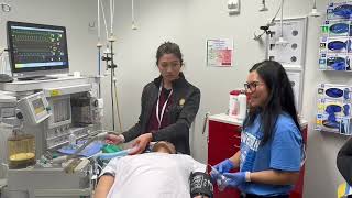 Diversity CRNA Spotlighting Simulation Lab Experience and the Anesthesia Machine Check  MWU 2024 [upl. by Oigufer]