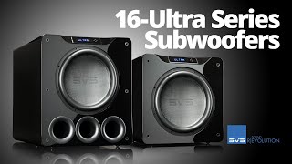 SVS 16Ultra Subwoofer Technology Overview [upl. by Nnyltiak885]