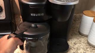 K Duo Essentials Single Serve K Cup Pod amp Carafe Coffee Maker Review Most Versatile Coffee Maker [upl. by Joleen]