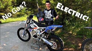 Electric Dirt Bike is Crazy Fast 😳 Alta EBIKE [upl. by Shuman636]