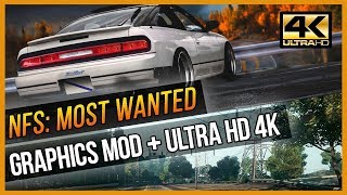 NFS MOST WANTED  GRAPHICS MOD  ULTRA HD 4K [upl. by Aneelahs]