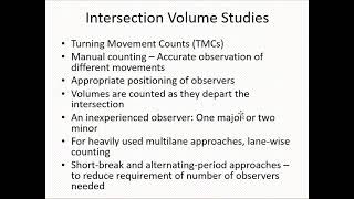 Intersection Volume Studies [upl. by Aenahs]