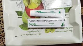 Azonate Cream uses Betamethasone Dipropionate Azonate [upl. by Lleksah]