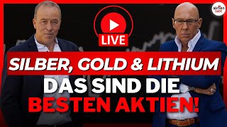 Silber Gold Lithium Das sind die besten Aktien [upl. by Joab484]