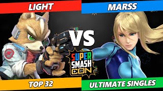 SSC 2023 Top 32  Light Fox Vs Marss ZSS Smash Ultimate Tournament [upl. by Roleat420]