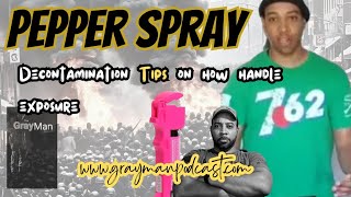 OC Spray Decontamination Tips amp Throwback Review Learn How to Safely Handle Pepper Spray Exposure [upl. by Mclain]