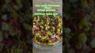 Best vegan pizza ever vegan fruitbqueen veganpizza jamaica plantbased nutmeat healthymeal [upl. by Aeriela393]