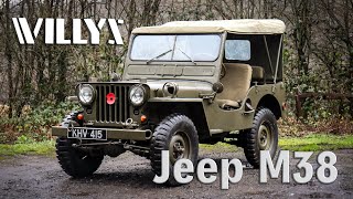 1952 Willys Jeep M38 [upl. by Lehcor]