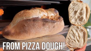 Homemade Bread Using Pizza Dough [upl. by Chadd]