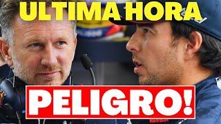 el CONTRATO de SERGIO PÉREZ en PELIGRO por CULPA de CHRISTIAN HORNER F1 2024 [upl. by Neils393]