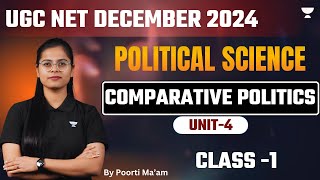 UGC NET Political Science December 2024 🔥Comparative Politics  CLASS 1  By Poorti Maam [upl. by Iamhaj]