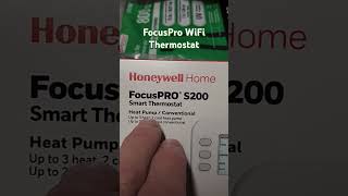 New Honeywell WiFi Thermostat hvac hvaclife [upl. by Geesey]