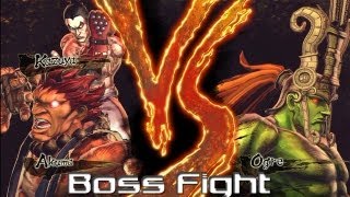 Street Fighter x Tekken Akuma vs Ogre  Boss Fight HD [upl. by Peirsen]