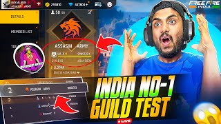 Assassins Army Guild Test amp Giveaway In Live Custom room Anyone Can Join 😱  Garena Free Fire India [upl. by Pendleton]