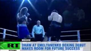 Aleksander Emelianenko Pro Boxing Debut [upl. by Autry546]