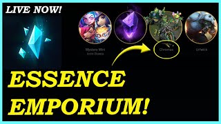 Blue Essence Emporium 2021 Live Now  League of Legends Skin Chromas Gemstones Urfwick  LoL [upl. by Ellitnahc999]