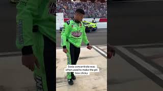 Spraying soda in a NASCAR pit box [upl. by Oruhtra309]