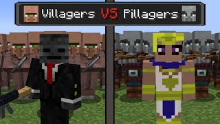 The Story of Minecrafts Villager WAR [upl. by Ashti]