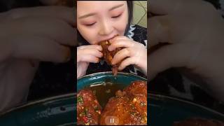 Chinese mukbang asmr shorts asmr mukbang BigbiteAsmrr [upl. by Brewer]