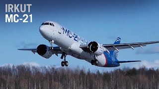 Russia’s MC21 Airliner Fitted With New Wing As Irkut Prepares to Start Flight Testing – AIN [upl. by Tteirrah]