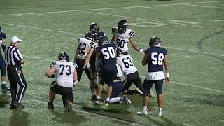 Lynnfield Varsity Football 38 vs Bellingham 7  MIAA D6 Round 1 Playoff Game  110422 [upl. by Eiryk]