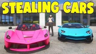 Robbing Dealership amp Selling Stolen Cars in GTA 5 RP [upl. by Anileh32]