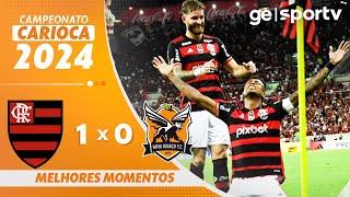 FLAMENGO 1 X 0 NOVA IGUAÇU  MELHORES MOMENTOS  FINAL CAMPEONATO CARIOCA  geglobo [upl. by Hcahsem]