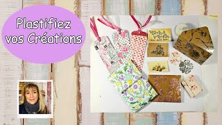 🍓 Plastifiez Papiers et Chutes  Plein dIdées de Créations et dUtilisations  Episode 1 🍓 [upl. by Innus]