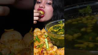 GOLGAPPA eating CHALLENGE video  SPICY PANI PURI EATING CHALLENGEFUCHKA shortvideo verticalvideo [upl. by Sadira]