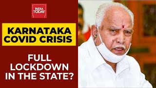 Karnataka Turns Into Indias Covid Epicentre Decision On Full Lockdown In Two Days [upl. by Nylatsyrk]