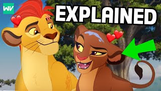 The Love Story of King Kion amp Queen Rani  The Lion Guard Discovering Disney [upl. by Nahrut885]