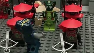 NINJAGO snakes vs stone army remake lego stopmotion [upl. by Badr464]