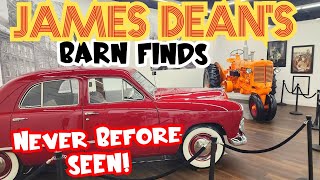 JAMES DEAN BARN FINDS Baby Crib 1st Car Bedroom at NEW JAMES DEAN MUSEUM amp Grave [upl. by Misak700]