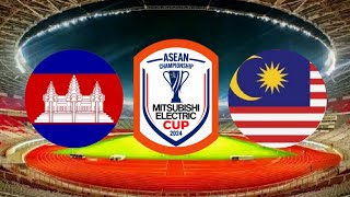 FULL MATCH CAMBODIA vs MALAYSIA  PIALA AFF 2024  eFootball Gameplay [upl. by Frierson]